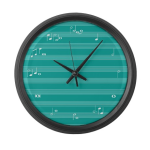 music note clock